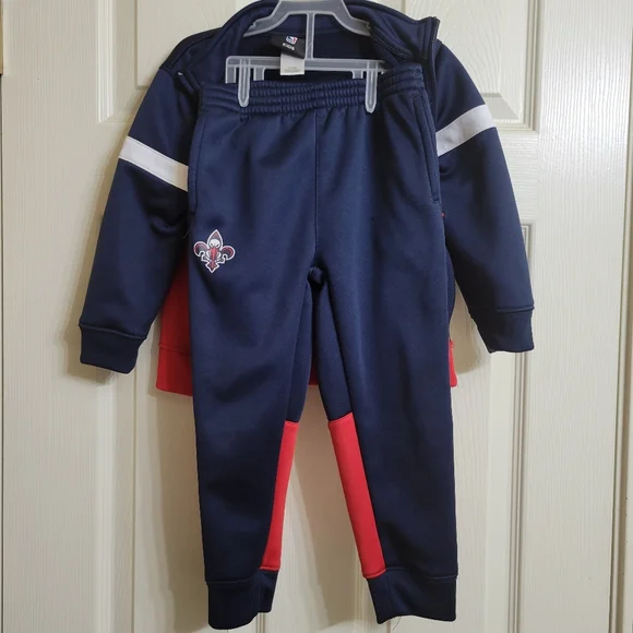 New Orleans Pelicans Kids track suit 4T - Picture 2 of 4